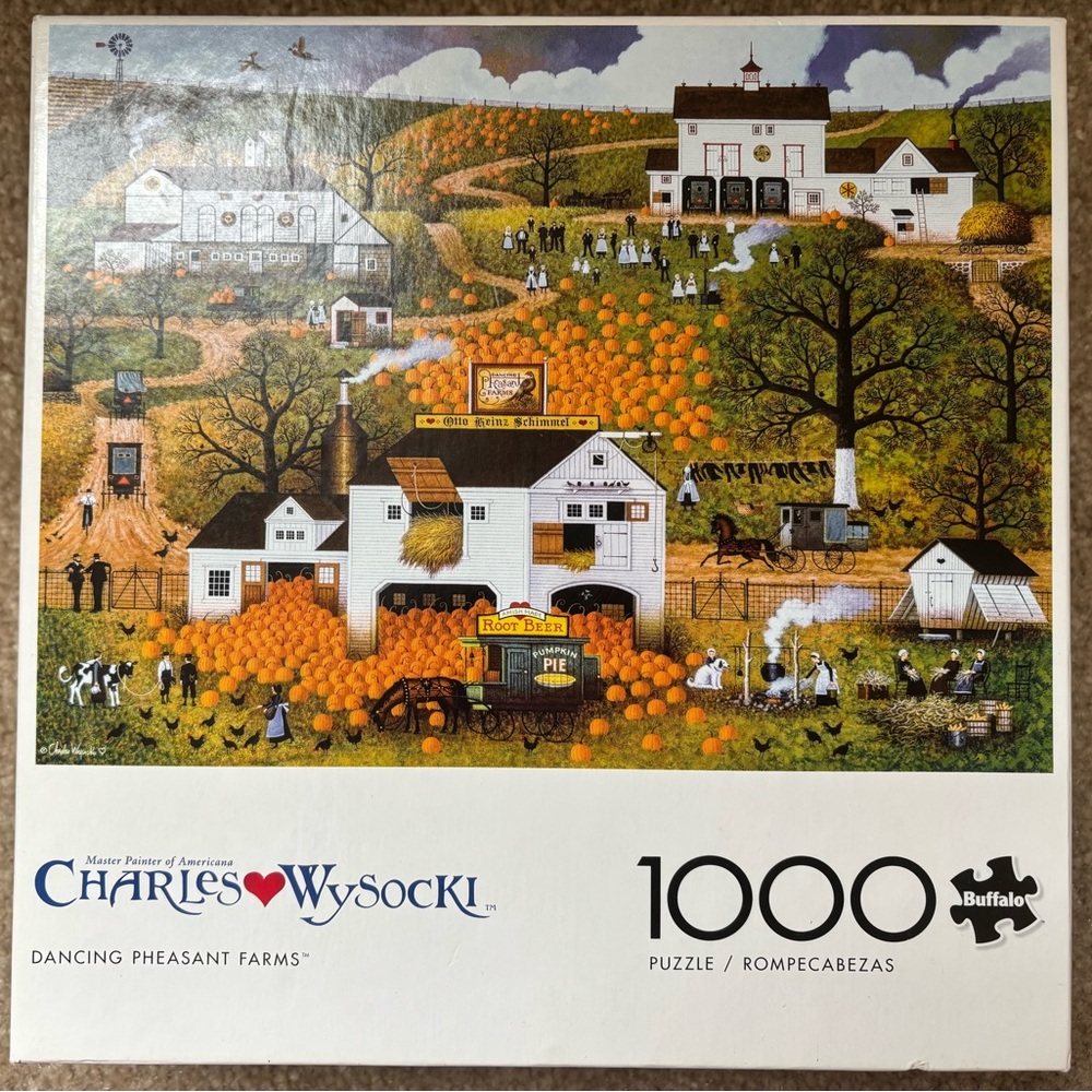 COPY - Four 1,000 piece puzzles (all pieces are included) - Picture 3 of 5